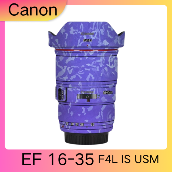 Lentes Canon EF16-35F4L IS USM - Pele câmera, adesivo câmera - com alta resistência a arranhões, à prova d'água e com design elegante.